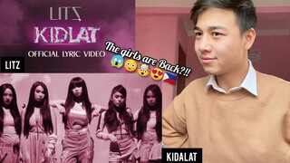 KIDLAT - LITZ (Official Lyric Video) | REACTION