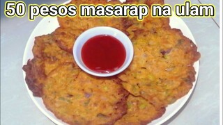 Masarap na ulam halagang 50 pesos lang | pang apatan katao na swak sa panlasa