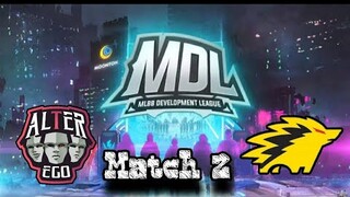 Onic Vs Alter Ego Game 2 MDL-ID S2.