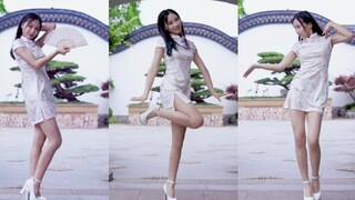 12cm高跟旗袍《花月成双》‖是谁家的姑娘？