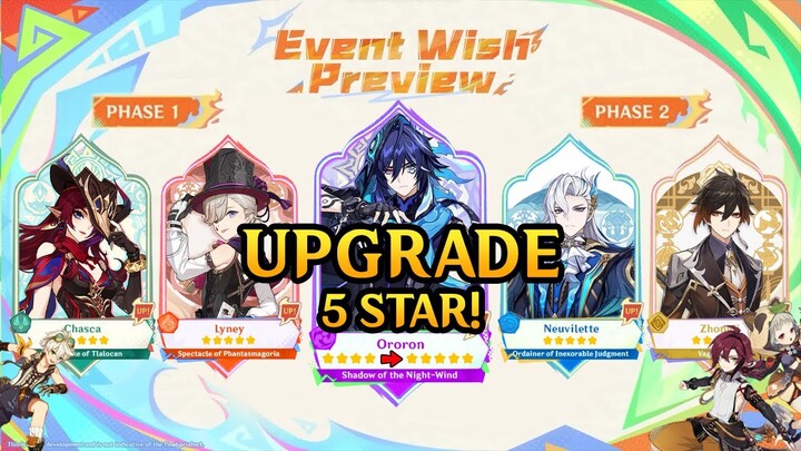 CONFIRMED 5.2 BANNERS AND 4 STAR PREDICTIONS! Ororon UPGRADE to 5 Star - Genshin Impact