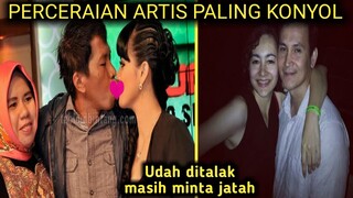 Sudah Ditalak Tapi Masih Minta Jatah! Inilah 6 Perceraian-Perceraian Artis Paling Konyol