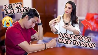 Leaving the PHILIPPINES! + Surprise to My Editor🤫🇵🇭مغادرتي الفلبين! + مفاجآة للمعدل تبعي