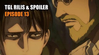 Attack on Titan The Final Season Episode 13 - Tanggal Rilis dan Spoiler