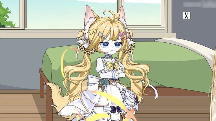 Picking on magical girls or something, well, I'll do it if I'm cute ฅ ´◔‸◔` ฅ , but they're so busy 