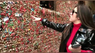 NAKAKATAWA ginawa ni Angeline Quinto sa Gum Wall / Pike Place