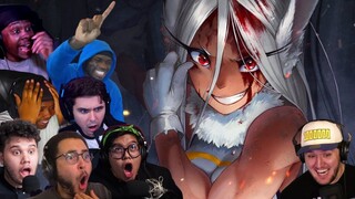 THICC THIGHS SAVE LIVES! MIRKO GOES OFF! My Hero Academia Season 6 Episode 2 Reaction Compilation