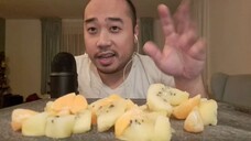 ASMR Frozen Fruits 얼린과일 Golden KIWI 🥝 & MANDARIN ORANGES🍊