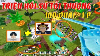 Đội Hình Triệu Hồi Sư Tối Thượng Với Khả Năng Triệu Hồi Hơn 100 Quái 1 Phút | ALL STAR TOWER DEFENSE