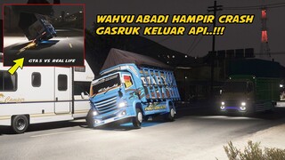 WAHYU ABADI HAMPIR CRASH GASRUK PARAH KELUAR API