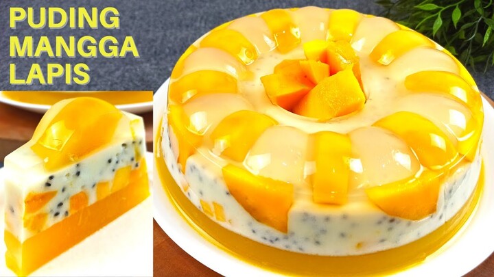 RESEP PUDING MANGGA. BISA DIJUAL NIH, PEMULA BISA BIKIN.