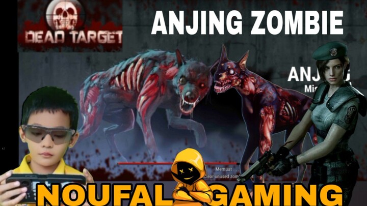 main game dead target, misi 20. seranganan zombie anjing