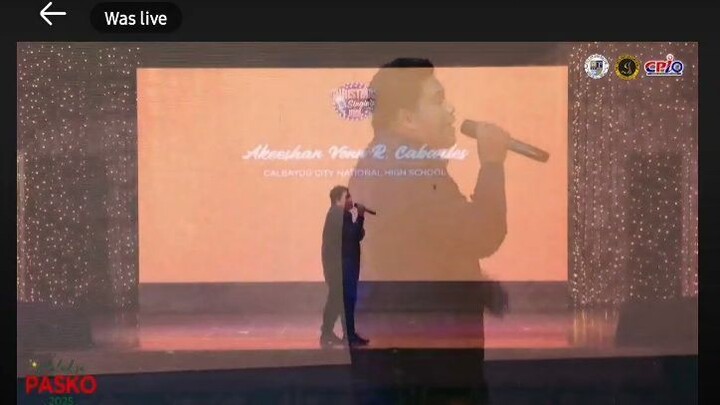 Akeeshan Vonn R. Cabarles "Salamat, samalat Musika"