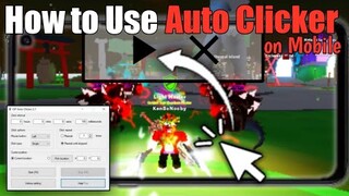 How to Use AUTO CLICKER on Mobile! (Roblox)