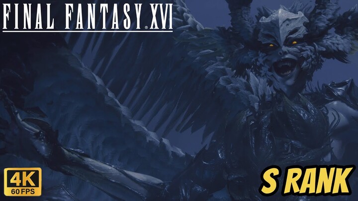 Clive Vs. Garuda Boss Fight (Arcade Mode - S Rank) | Final Fantasy XVI (PS5) @ 4K 60FPS