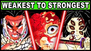 All 16 Breathing Styles RANKED from Weakest to Strongest! (Demon Slayer Every Breath Style)