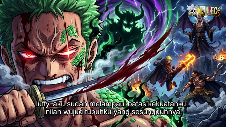 FULL ONE PIECE TERBARU - ZORO LEWATI BATAS MANUSIA! TEKNIK INI BELUM PERNAH DITUNJUKKAN SEBELUMNYA!