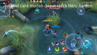 tutorial cara mudah dapat stack Hero Aamon