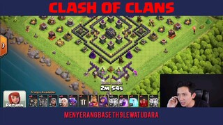 Menyerang Base TH 9 Dengan Menggunakan Serangan Udara