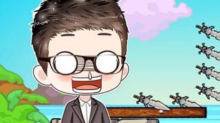 Betapapun marahnya domba kecil itu, tidak perlu menghujani pisau, bukan? Game ini sangat kejam!