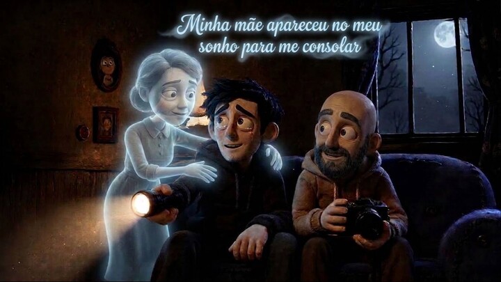 Minha mãe apareceu no meu sonho para me consolar