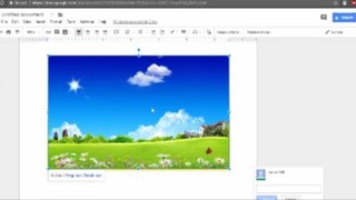 Chèn ảnh vào văn bản trên google Drive