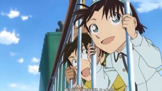 Identify the dirty water thrown at Haibara Ai by the radical Shinran party.