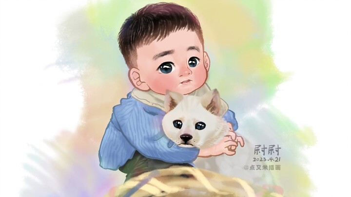 Two pure souls hugging together really do look quite alike!