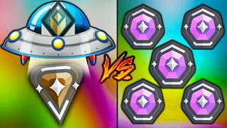 Radiant Space Ship VS 5 Diamond's! - (100+ Kills)