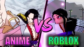 All One Piece Characters in AUT Vs Anime !