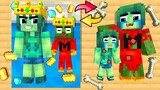 Monster School :  Baby Zombie x Squid Game Doll Soul Swap  - Minecraft Animation