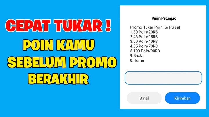 Cara Tukar Poin Telkomsel Menjadi Pulsa & Saldo dana