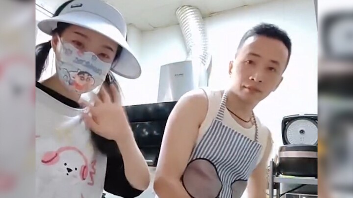 文森特：就算停水了，我也要用心给老婆做好美味的晚餐！