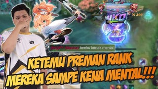 JANJI GAK KENA MENTAL KETEMU FULL RRQ HOSHI DI RANK?!!