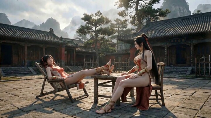 Sư đồ trong núi sâu