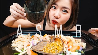 ASMR กินยำไข่แมงดา มันๆกรุบๆ | ASMR SPICY THAI HORSESHOE CRAB SALAD! | MUKBANG | ASMR EATS | FAHASMR