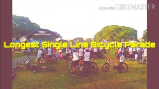 LONGEST SINGLE LINE BICYCLE PARADE