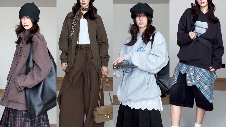 Back-to-school outfits in different styles! (●°u°●) Which one do you like?