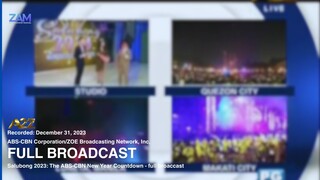 A2Z - Salubong 2024: The ABS-CBN New Year Countdown full broadcast [31-DEC-2023]