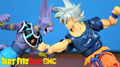 Goku VS Beerus - Dragon Ball Stop Motion (Christmas series EXTRA)