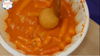 Tokbokki phô mai và đồ chiên phần cuối #mukbang