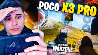 EITA! WARZONE MOBILE GAMEPLAY no POCO X3 PRO e PARTIDA COMPLETA na ALPHA TESTE! - lugueryt