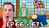 Gintama Episode 66 & 67 Anime Reaction