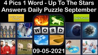 4 Pics 1 Word - Up To The Stars - 05 September 2021 - Answer Daily Puzzle + Bonus Puzzle