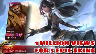 GUINEVERE SHOULD BE BANNED -   GLORY RANK - BEST BUILD - THIS GAME DESERVES A MILLION VIEWS - MLBB