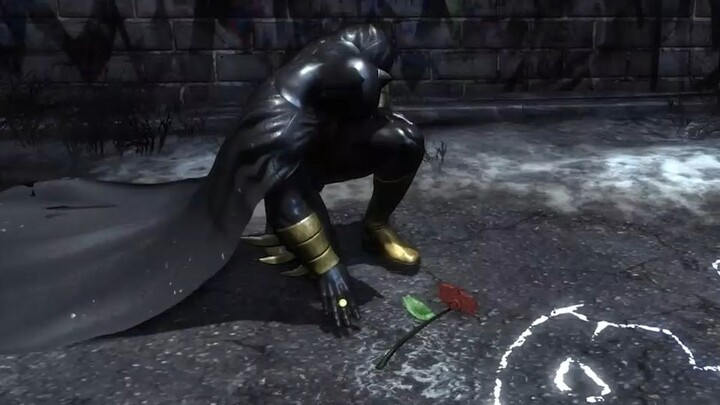 "Pay Your Respects" achievement (every Arkham series will kill the Wayne couple)