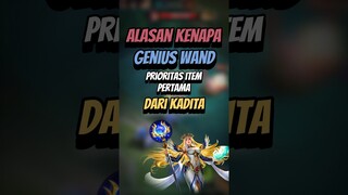 Alasan genius wand prioritas item pertama kadita #mlbb #mlbbcreatorcamp #mlbbshorts