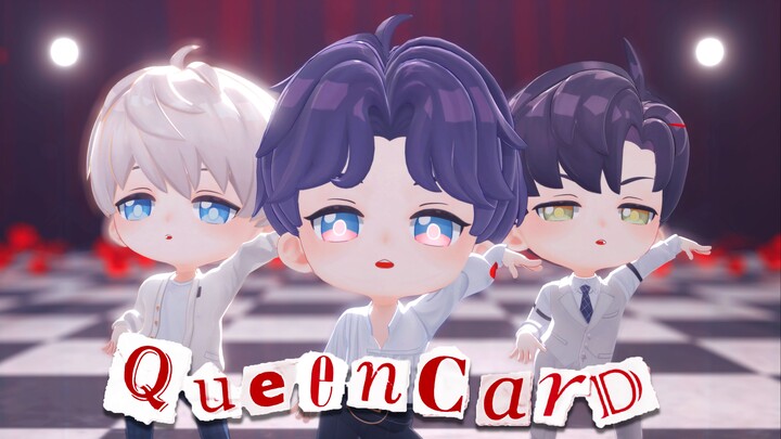 【Love and Deep Space MMD】QueenCard【Shen Xinghui, Qi Yu, Li Shen】