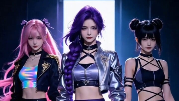 K-Pop Idols by day, Demon Hunters by night! 🗡️✨