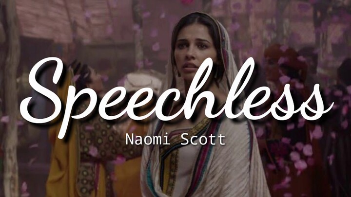 Naomi Scott - Speechless (Full from Aladdin) Lyrics | Terjemahan Indonesia
